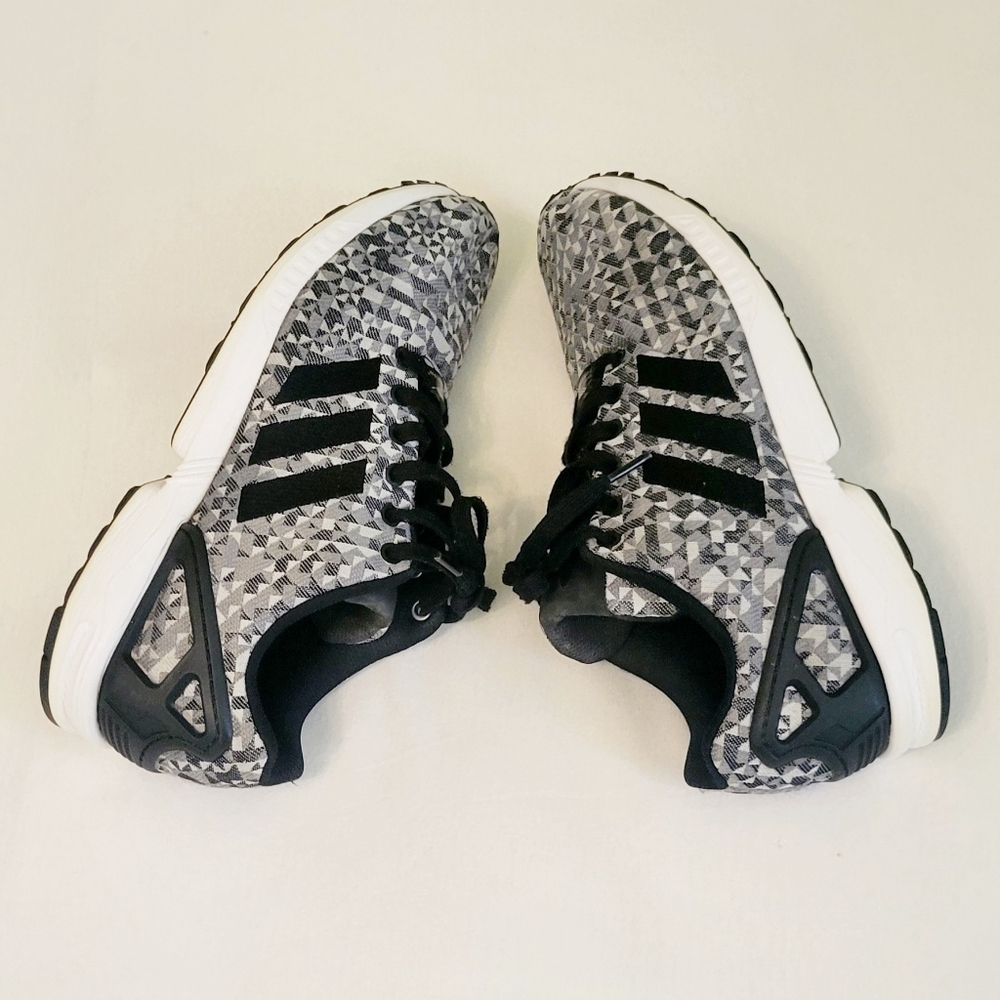 *Sold* Adidas ZX Flux Weave Grey Prism 2015 Men's Size 10 Shoes Runners Trainers - Picture 6 of 12